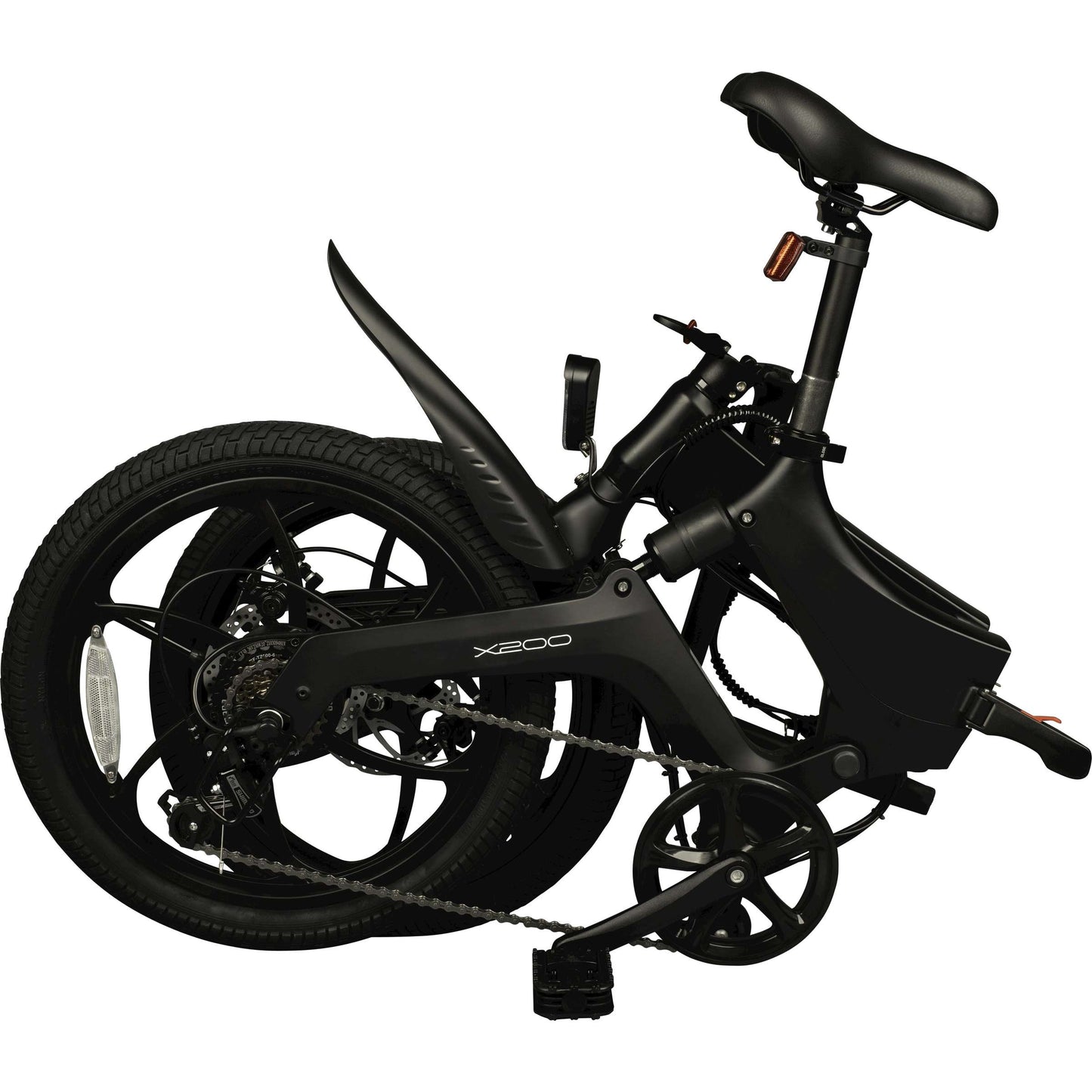 Vélo pliant électrique bohlt x200 noir