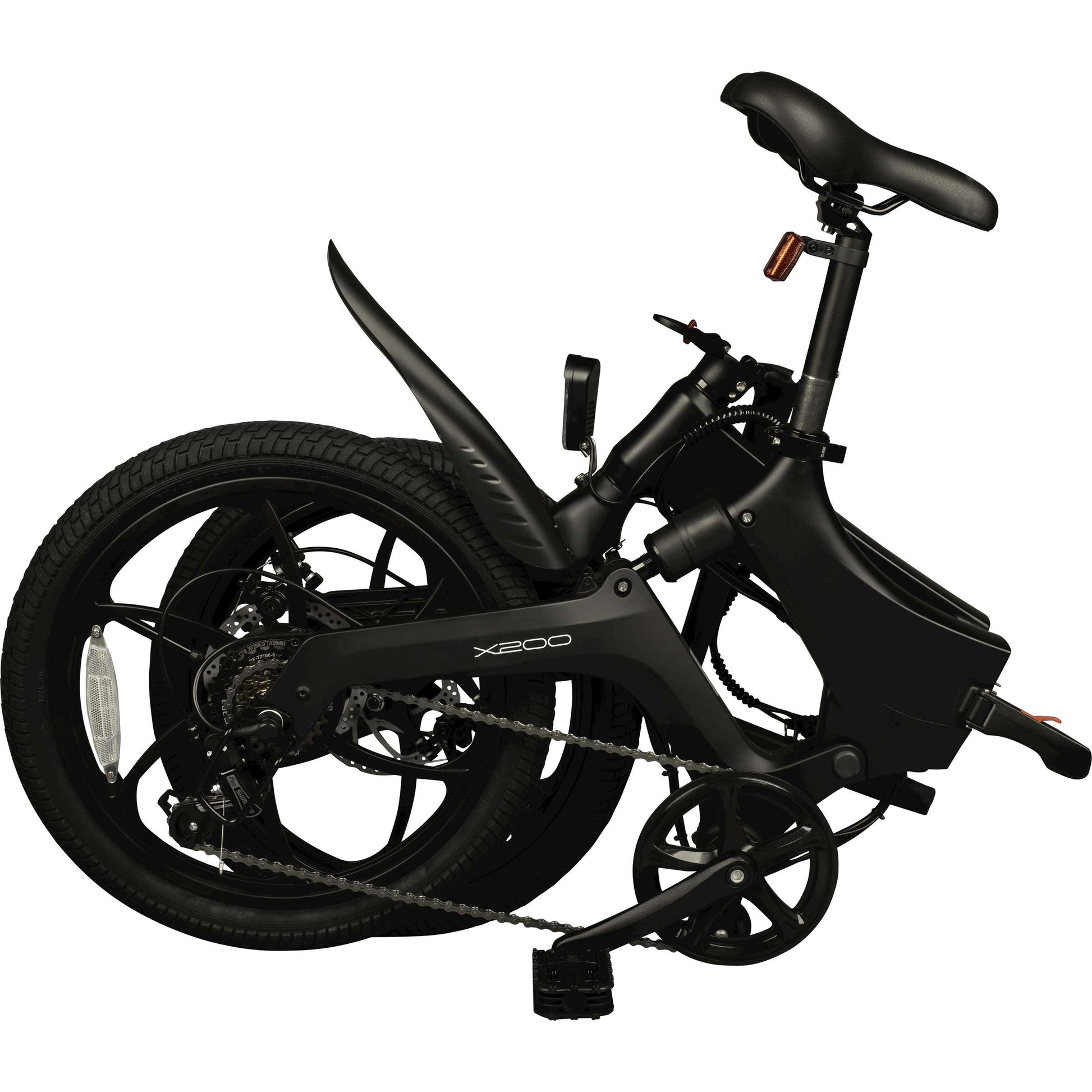Vélo pliant électrique bohlt x200 noir