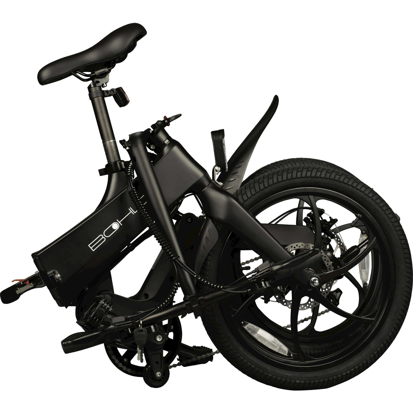 Vélo pliant électrique bohlt x200 noir