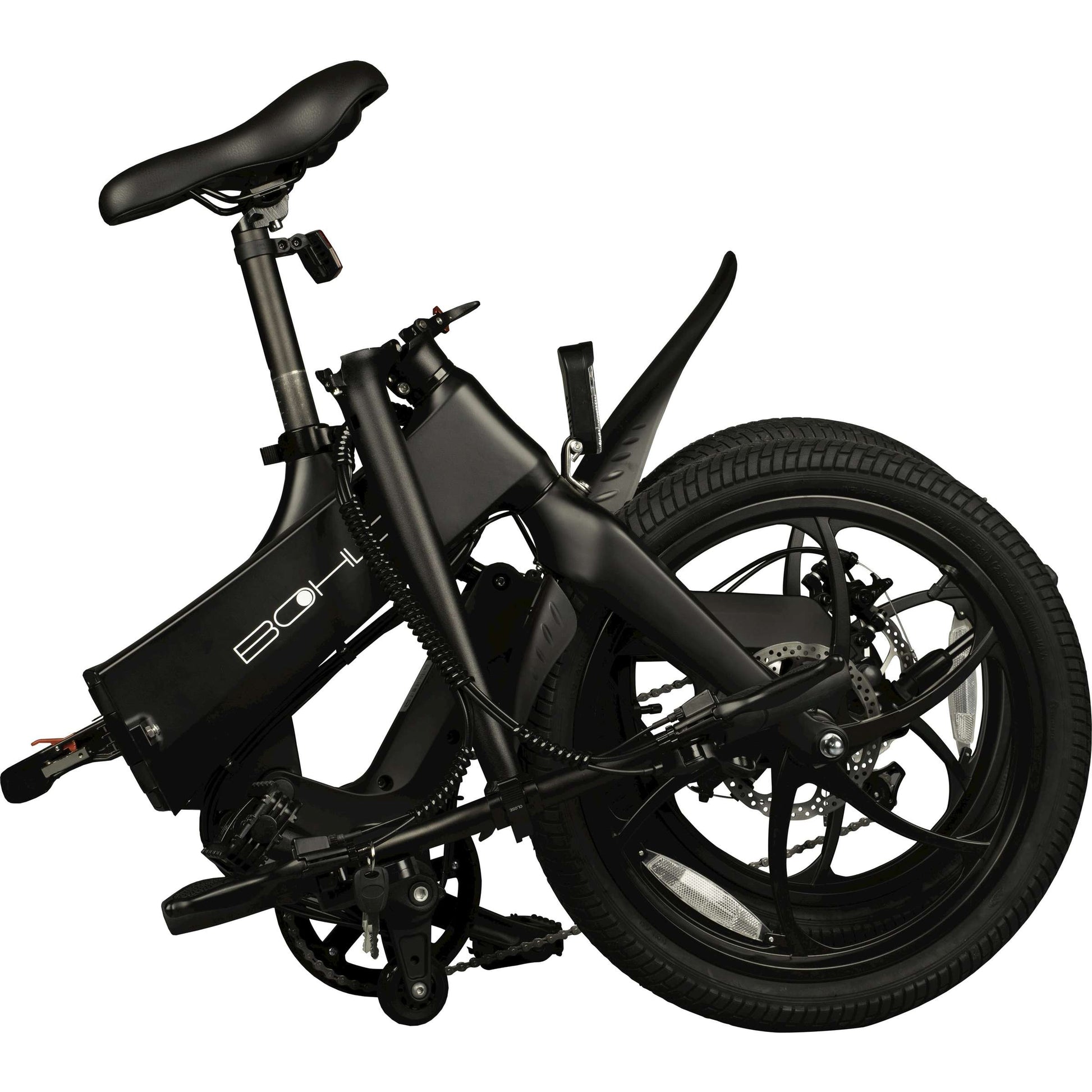 Vélo pliant électrique bohlt x200 noir