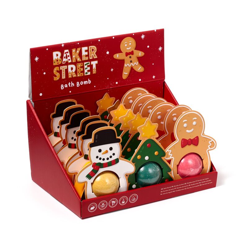 Christmas Gingerbread Baker Street Bruisballen Boad
