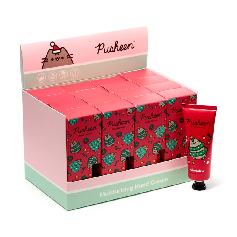 Christmas Pousque le chat crème de main hydratante Clementine 75 ml