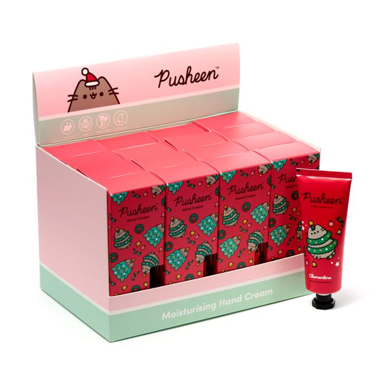 Christmas Pousque le chat crème de main hydratante Clementine 75 ml