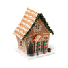 Décoration LED de la maison de Noël en gingembre
