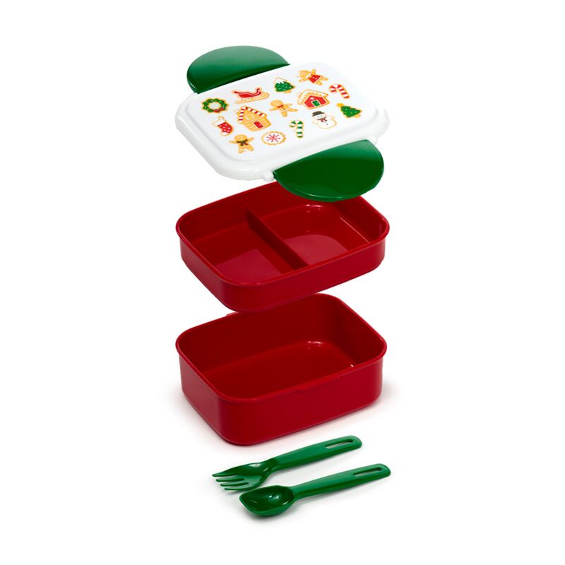 Christmas Baker Street Gingerbread Clip Box Box Lunch Box