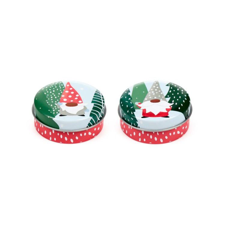 Noël gnome jolly gonk baume à lèvres en boîte