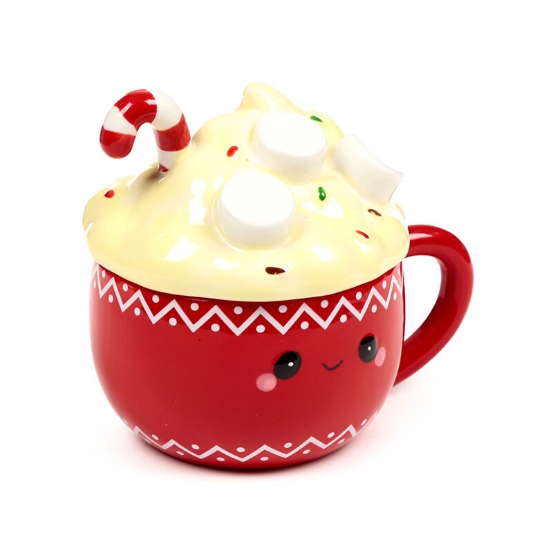 Chocolat chaud foodiemals mug couvercle