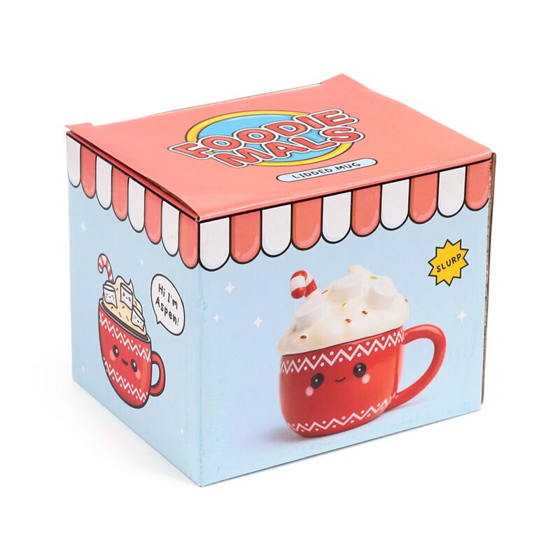 Chocolat chaud foodiemals mug couvercle
