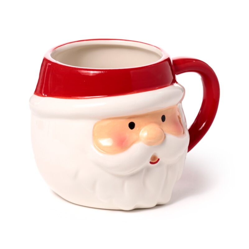 Tasse en céramique formée à la tête du père