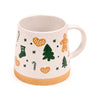 Gingerbrood Man Tapse Stoneware Mug