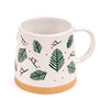 Pine Branch Berries Tapse Stoneware Mug
