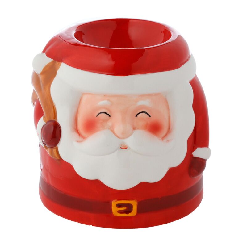 Brûleur de parfum en céramique de Noël en forme de pantal