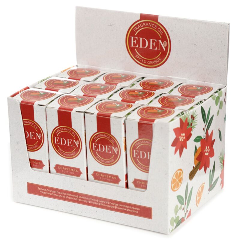 Huile parfumée Eden de Noël 10ml - floral orange