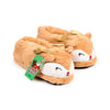 Chaussons rennes de Noël Jingle (unisexe taille unique)