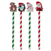Figures de Noël - crayon de gomme
