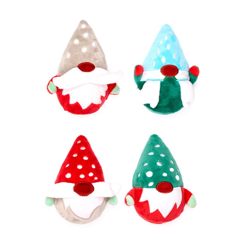 Balle rebondissante de gnome de Noël