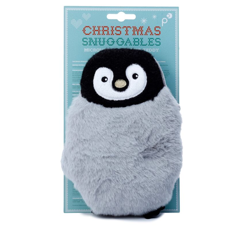 Penguin en peluche micro-ondes thermand lavande tarwe