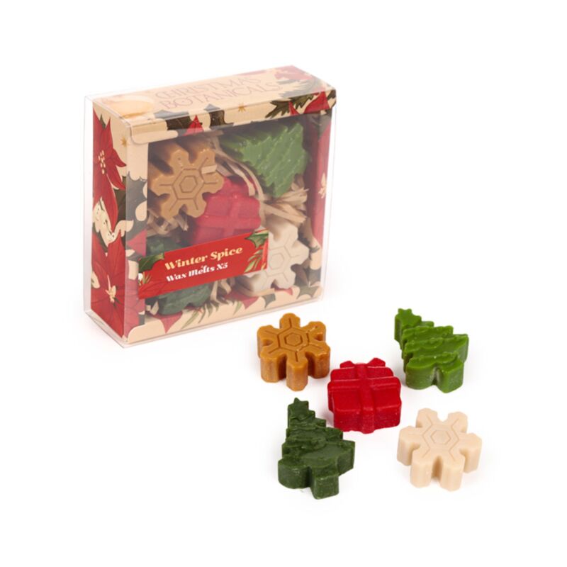 Herbes d'hiver Botanical Christmas Set 5 Waxmelts