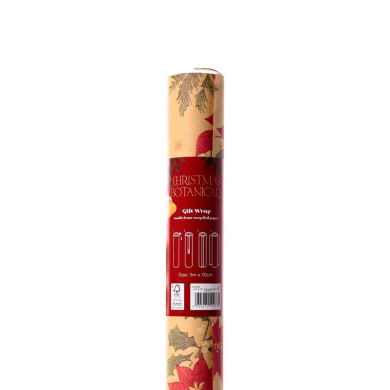 Botanical Christmas 3M Gift Paper Roll