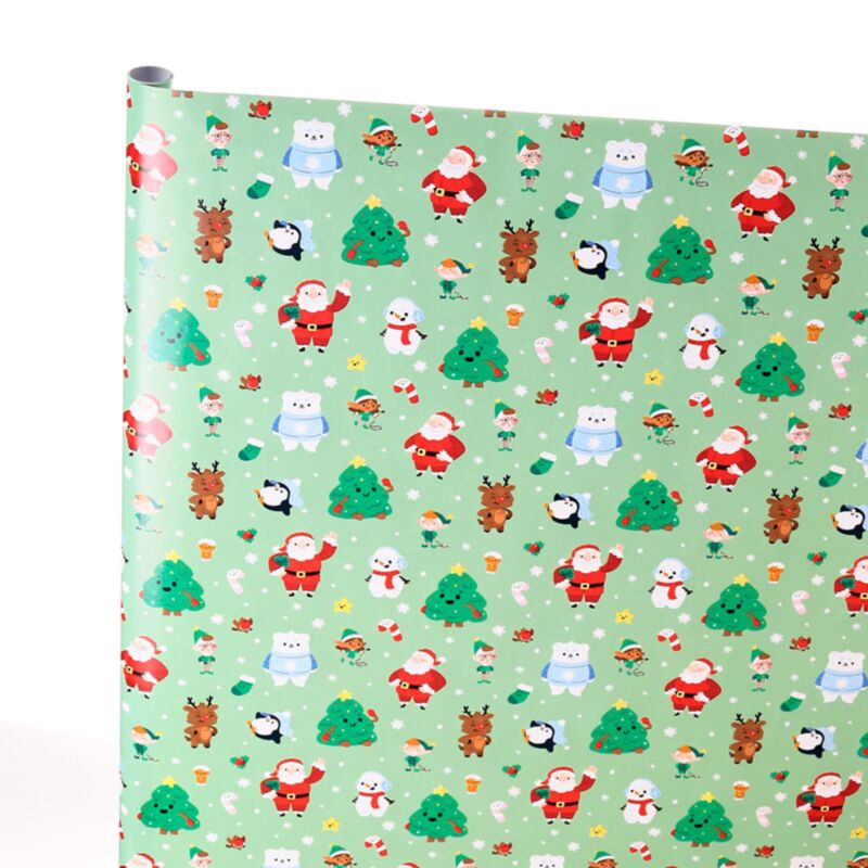 Christmas Jingle Bunch 3m Gift Tail Rol