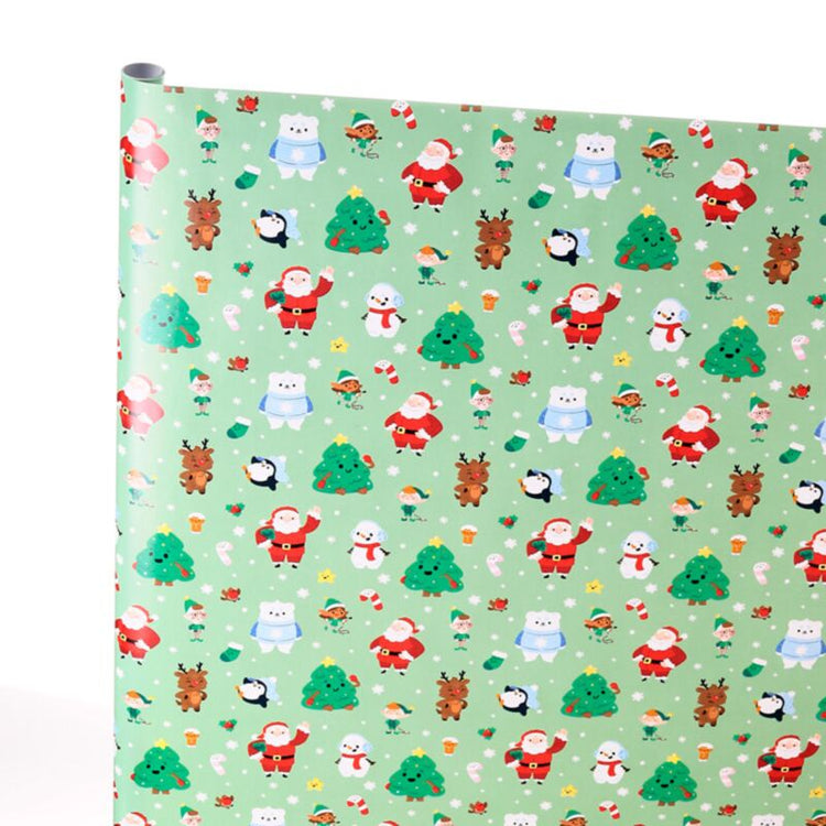 Christmas Jingle Bunch 3m Gift Tail Rol