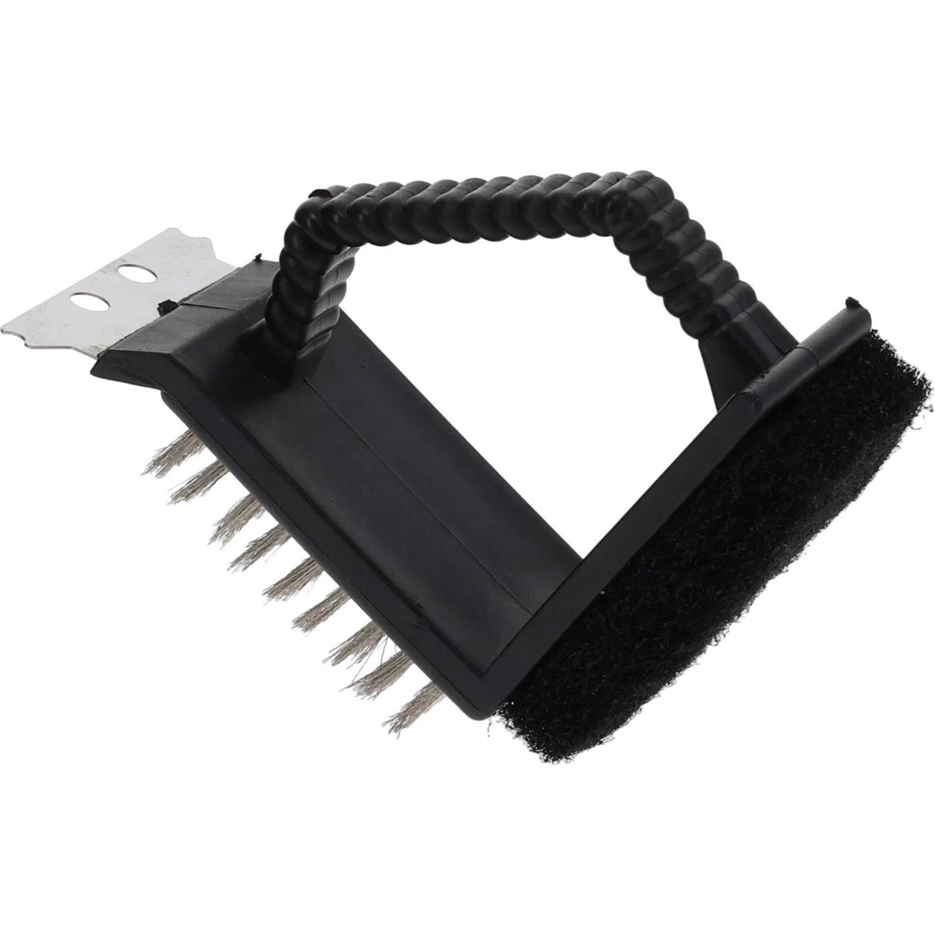 CampingMeister Barbecue 3in1 Brosse noire