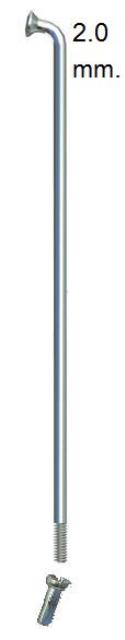 Spaken 14-274 en acier inoxydable avec mamelon