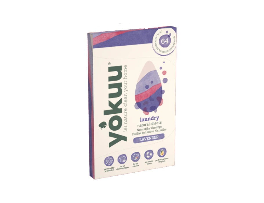 Yokuu lavages bandes de détergent linder lavande 32 pièces