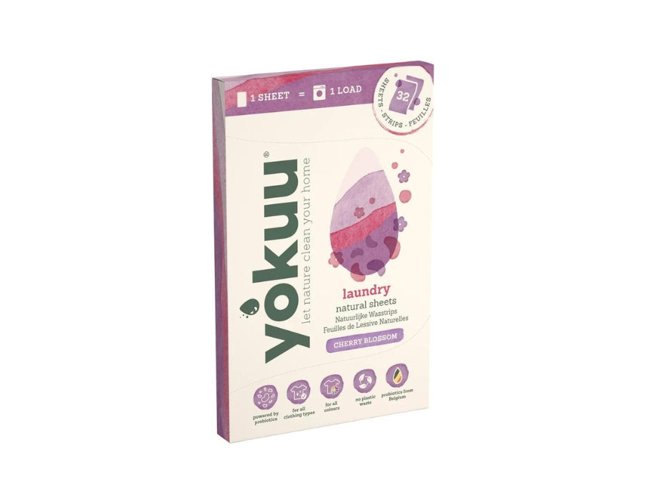 Yokuu Wash Strips Détachement Détachement Cherry Blossom 32 pièces