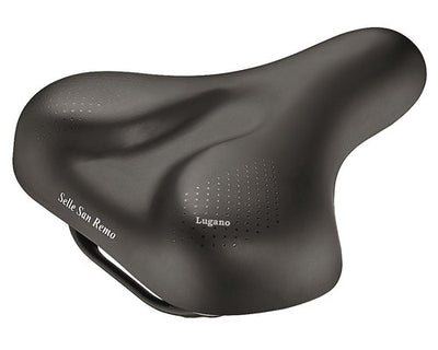 Selle San Remo Lugano Vacuum Handle Black (Card)