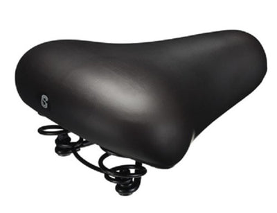 Selle comfort selle city foam noir avec harnais