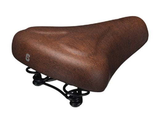 Selle Comfort Saddle 261 Heart Brown avec carte de strop