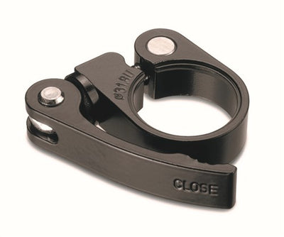 Pince de stylo de siège URSUS 31,8 mm avec levier. noir