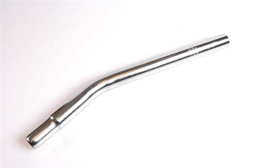 VWP Tige de selle coudée 25,4 x 360 mm acier argenté
