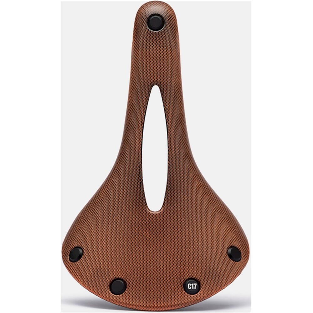 Brooks Saddle C17 Orange sculpté