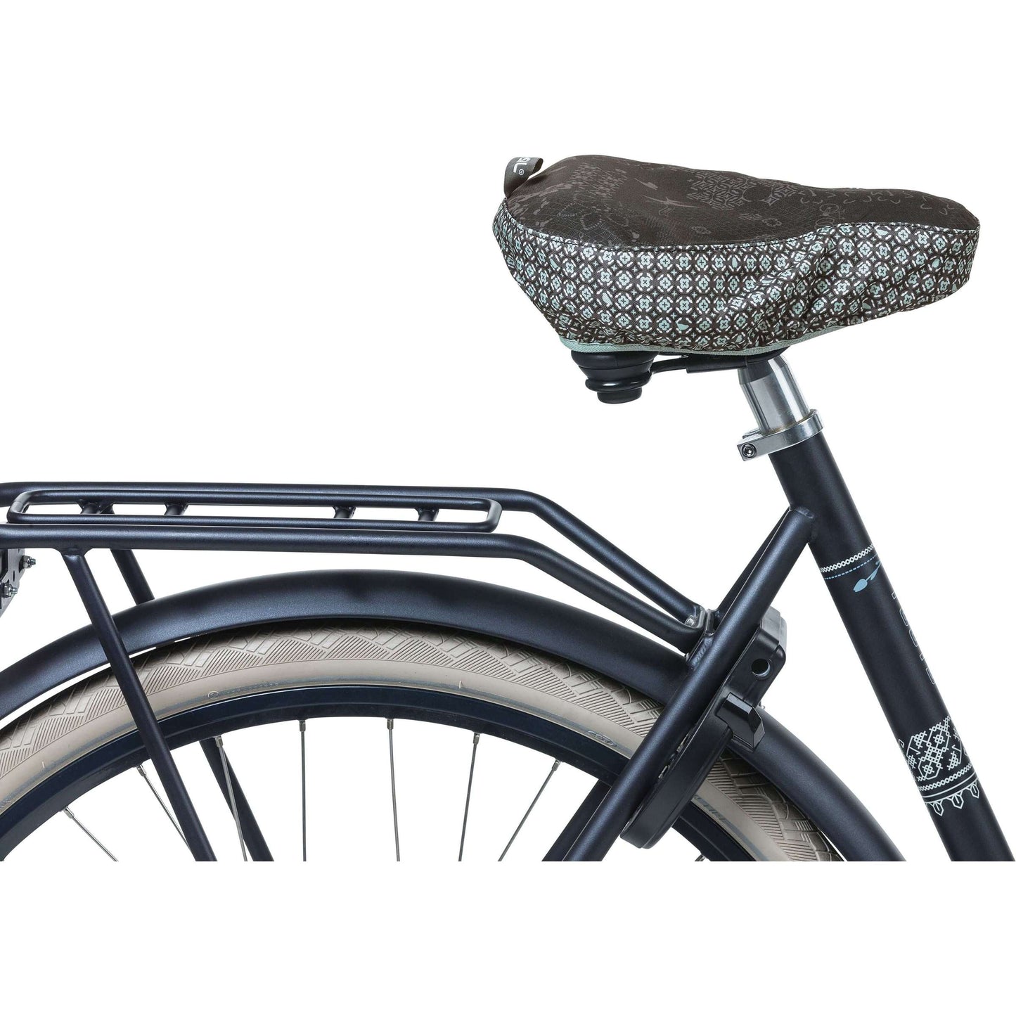 Basil Bohème - tapis de selle - charbon de bois