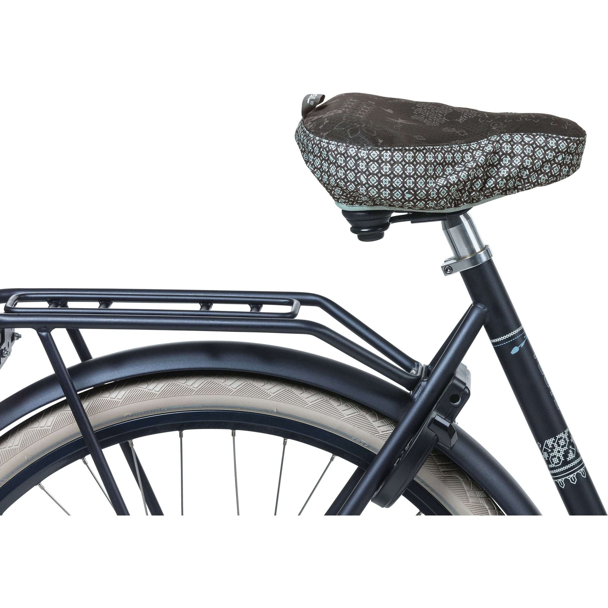 Basil Bohème - tapis de selle - charbon de bois