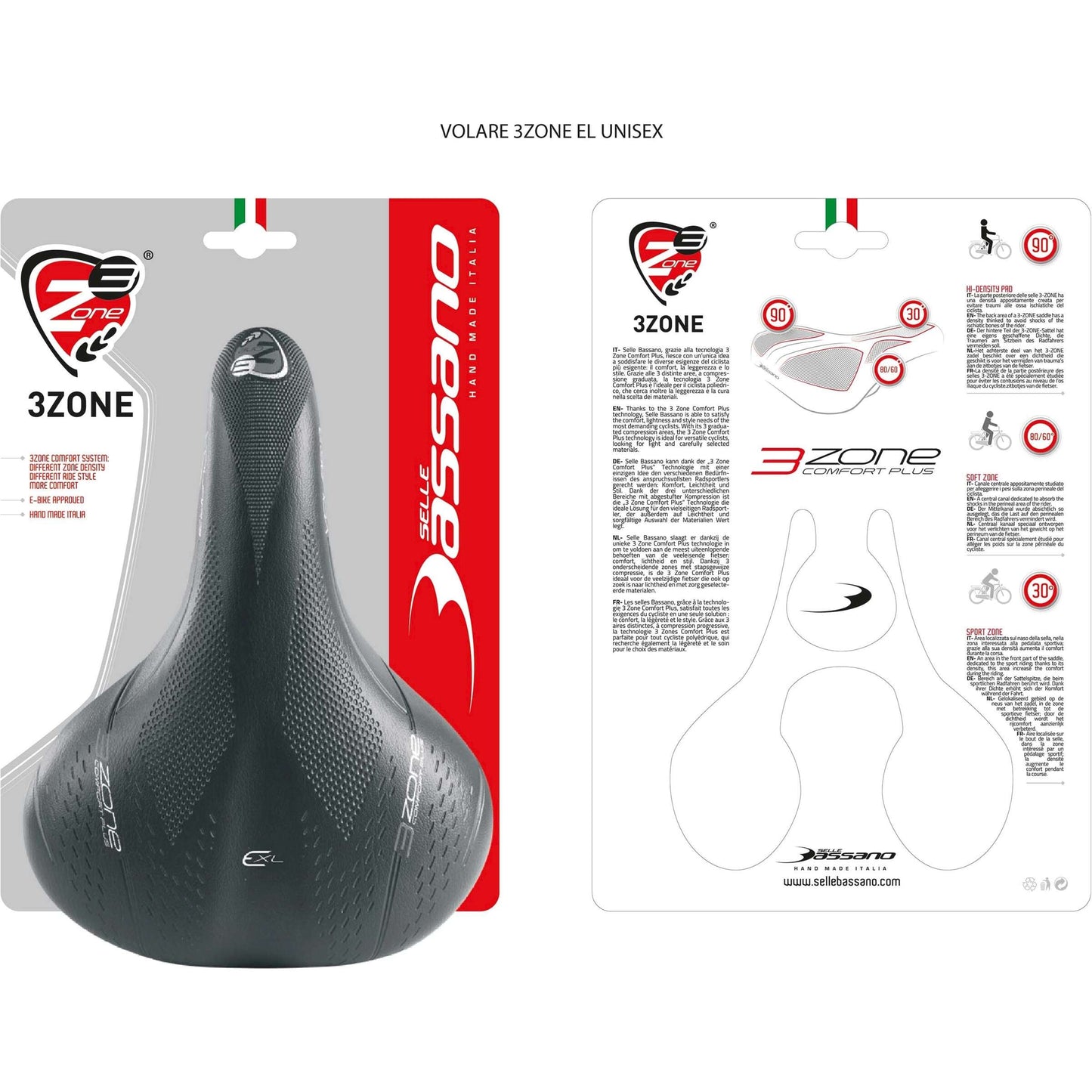 Selle SB Volare 3zone Elm Uni Black