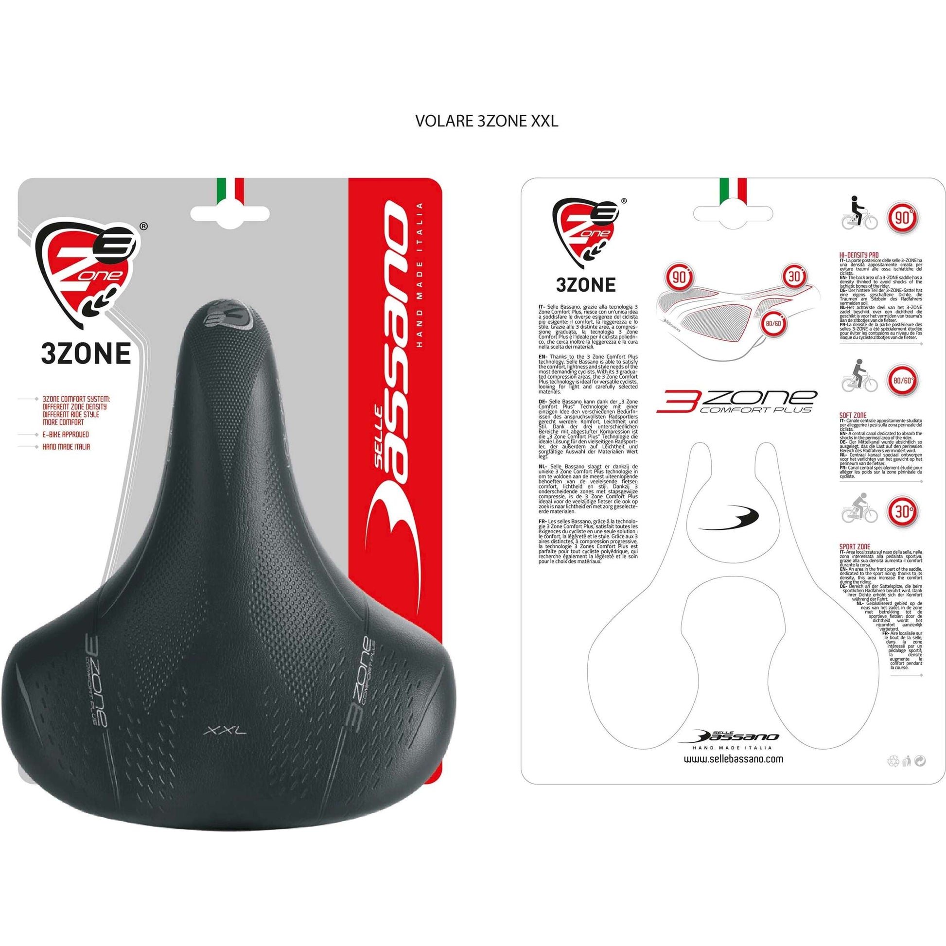 Selle SB Volare xxl Cruiser Black