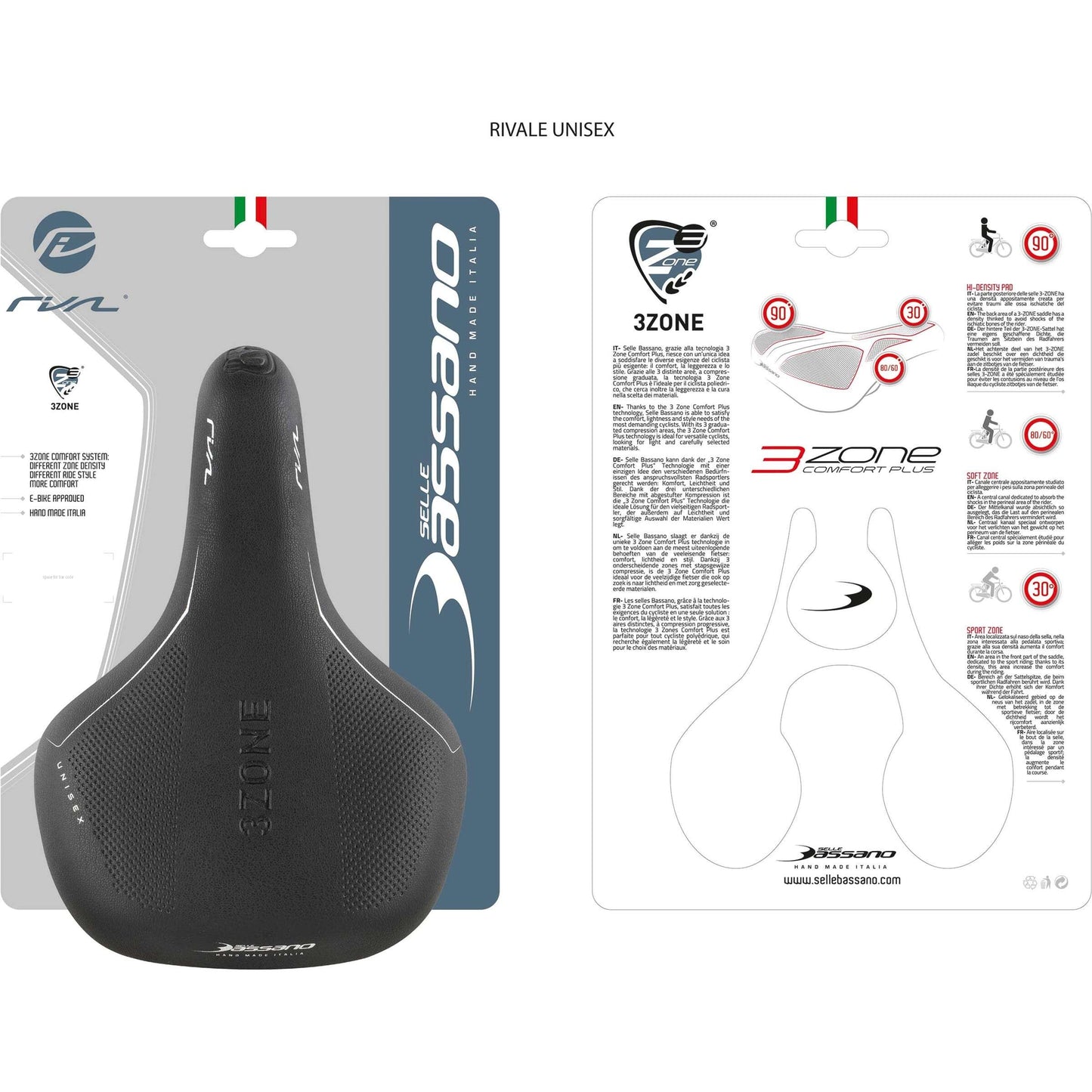 Selle SB Volare Rivale 3zone Uni Black