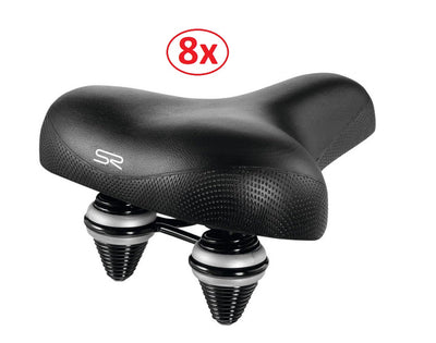 Selle royal selle 6954 city classic relax boîte noire 8 pcs