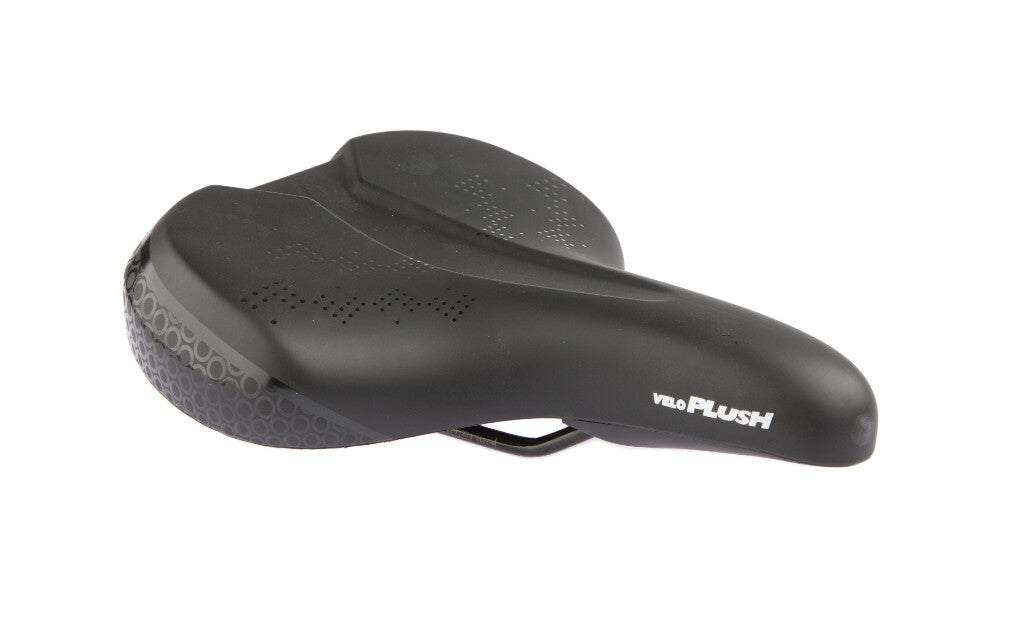 Velo selle e-bike confort avec poignée boîte noire 10 pièces