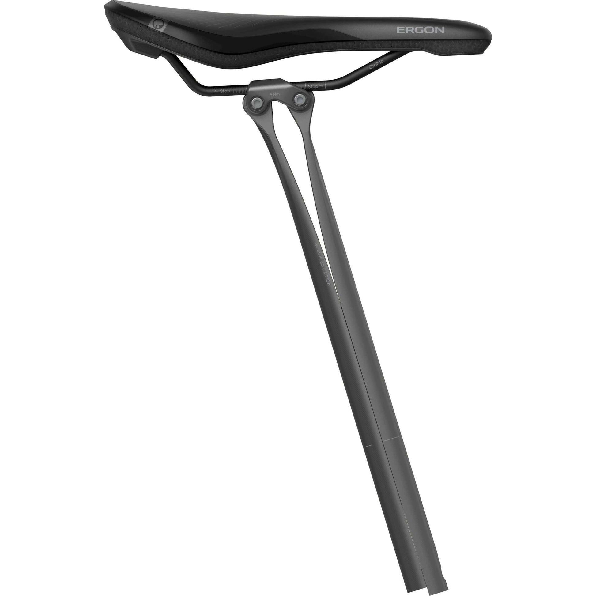ERGON SEAT POST 27.2 CF ALLROAD Carbone