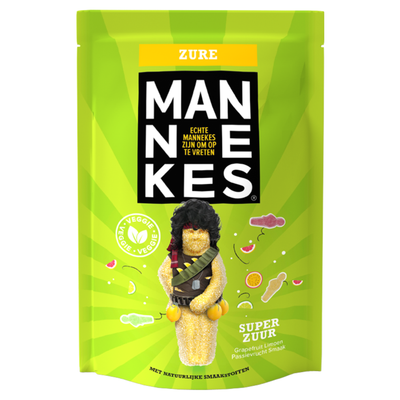 Mannekes véritables mannekes aigres sachet 100 gr