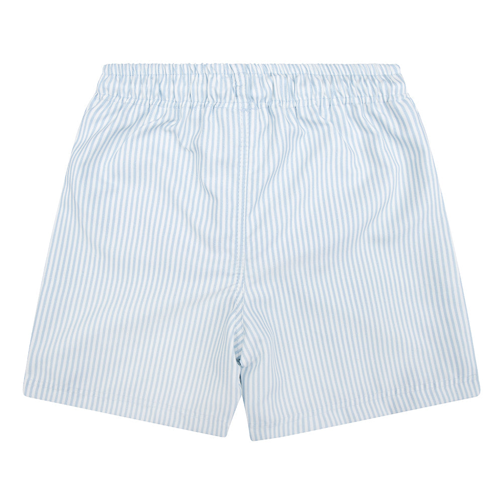Rayures bleues blanches uv natation uv natation garçons hommes