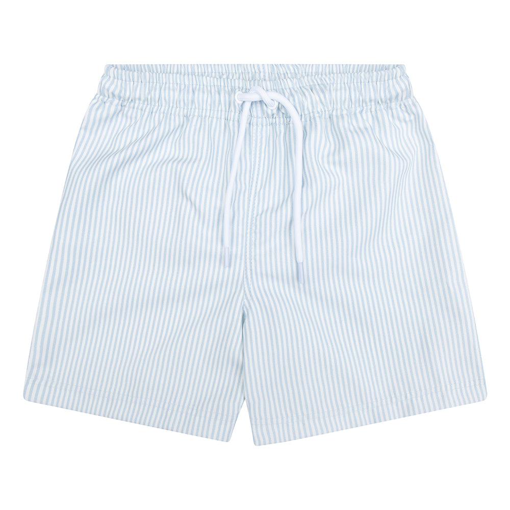 Rayures bleues blanches uv natation uv natation garçons hommes
