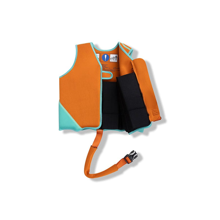 Clash vif | Gilet de natation oranje 3 à 6 ans