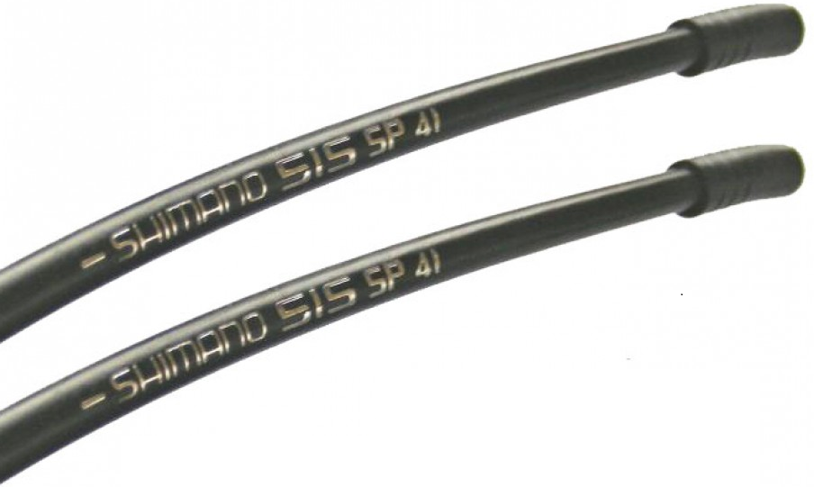 Shimano SP41 Câble extérieur SIS 210 mm 4 mm Black Bundle 60 pièces