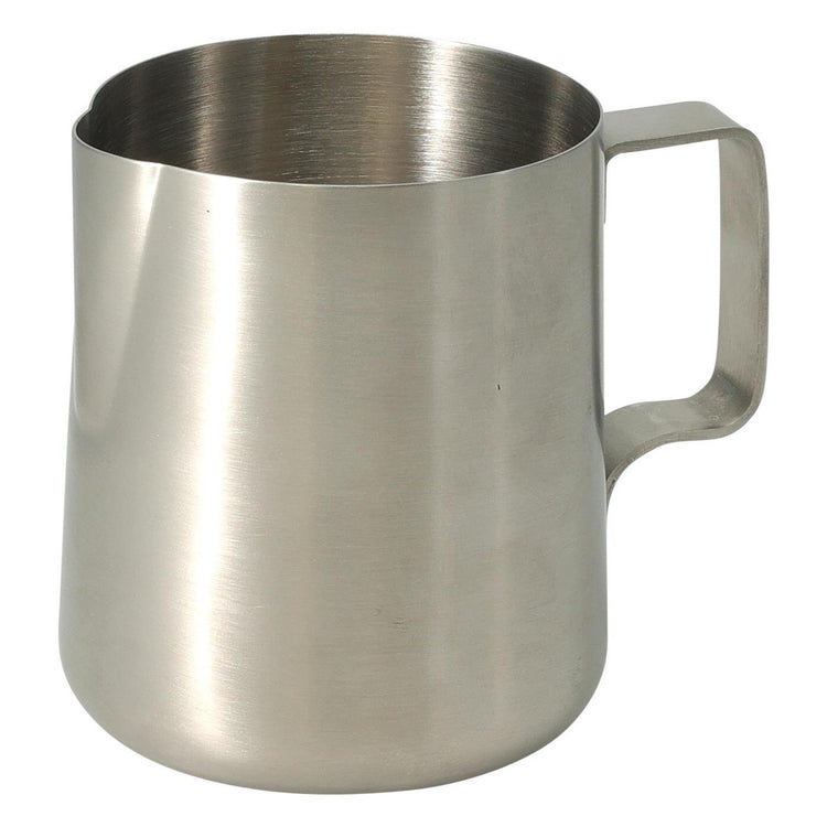 Pot à lait avec poignée en acier inoxydable