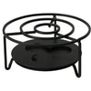 Plat en acier inoxydable Excellent houseware ø16xh8cm noir